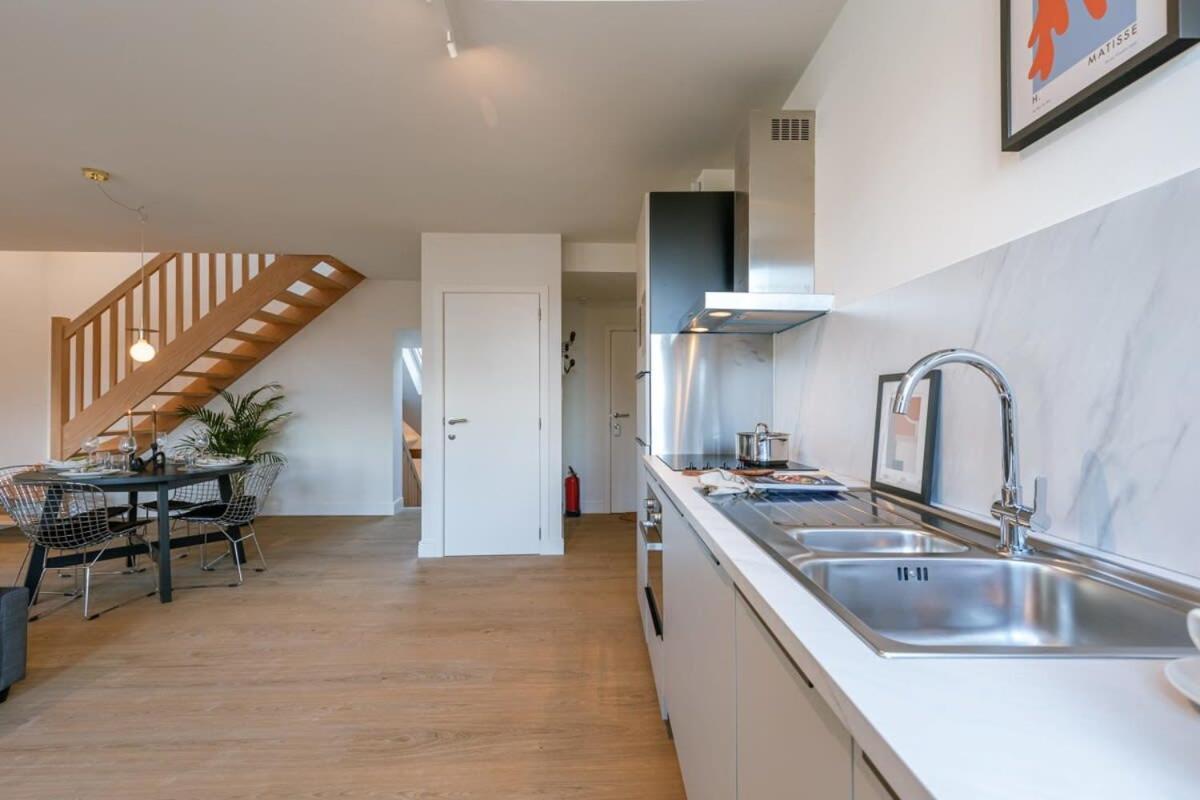 Huswell - Modern Apartment On Top Location In אנטוורפן מראה חיצוני תמונה